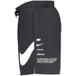 Nike Black Polyester Mens Swimwear Shorts