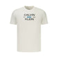 Calvin Klein White Cotton Men's T-Shirt