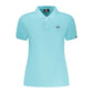 Norway 1963 Azzurro Cotton Womens Polo