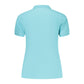 Norway 1963 Azzurro Cotton Womens Polo