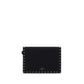 Valentino Garavani Black Calf Leather Bos Taurus Clutch Bag