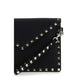 Valentino Garavani Black Calf Leather Bos Taurus Clutch Bag