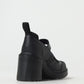Dr. Martens Black Leather Platform Pumps