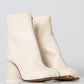 Maison Margiela White Leather Ankle Boots