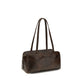 Prada Brown Calf Leather Bos Taurus Shoulder Bag