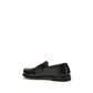 Premiata Black Calf Leather Bos Taurus Slip-On Loafers