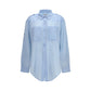 Marant Etoile Blue Cotton Shirt