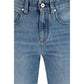 Brunello Cucinelli Blue Cotton Jeans Denim