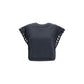 Marant Etoile Black Cotton T-Shirt