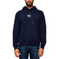 Calvin Klein Jeans Blue Cotton Hoodie