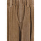 Brunello Cucinelli Brown Viscose Casual Pants