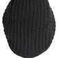 Dolce & Gabbana Men Dark Gray Wool Knitted Newsboy Capello Hat