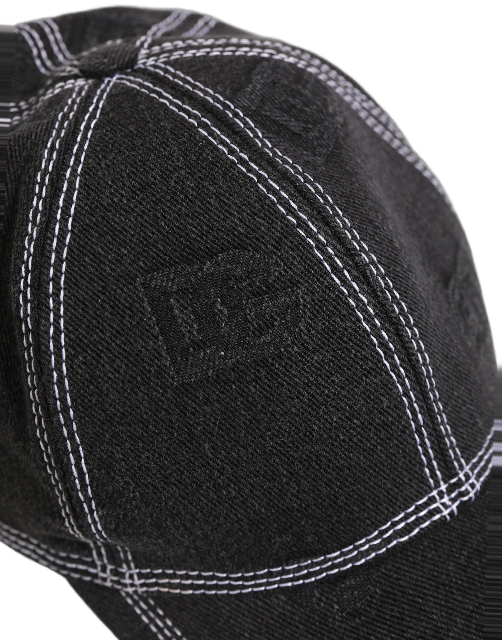 Dolce & Gabbana Men Black Cotton 6 Panel Baseball Capello Hat