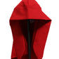 Dolce & Gabbana Women Red Polyester Whole Head Wrap Capello Hat