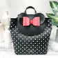 Kate Spade Disney Minnie Mouse Medium Leather Backpack Bookbag Bag