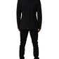 Dolce & Gabbana Black Wool Single Breasted Blazer Jacket