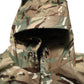 Dolce & Gabbana Multicolor Camouflage Hooded Coat Jacket