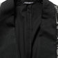 Dolce & Gabbana Black Crystal Embellished Coat Blazer Jacket