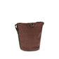 Brunello Cucinelli Bordeaux Cotton Backet Bag