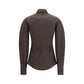 Brunello Cucinelli Brown Cotton Dress Shirt