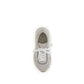 Brunello Cucinelli Gray Calf Leather Bos Taurus Athletic Sneakers