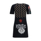 Marine Serre Black Cotton Casual Dress
