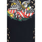 Marine Serre Black Cotton Casual Dress
