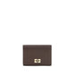 Ganni Brown Recycled Polyester Wallet