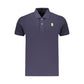 Marina Militare Blue Cotton Men's Polo Shirt
