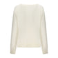 North Sails White Cotton Women's Sweatshirt