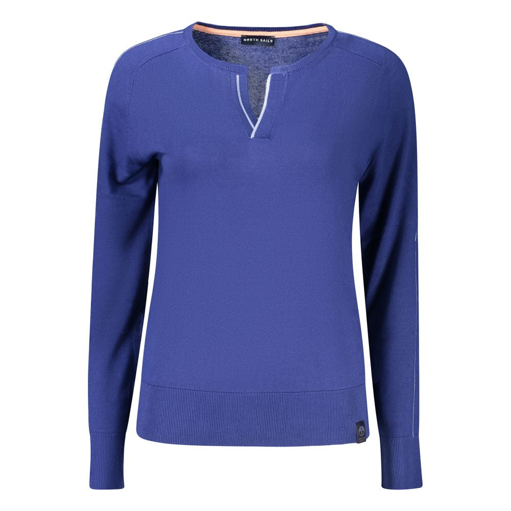 North Sails Blue Cotton Sweatshirt