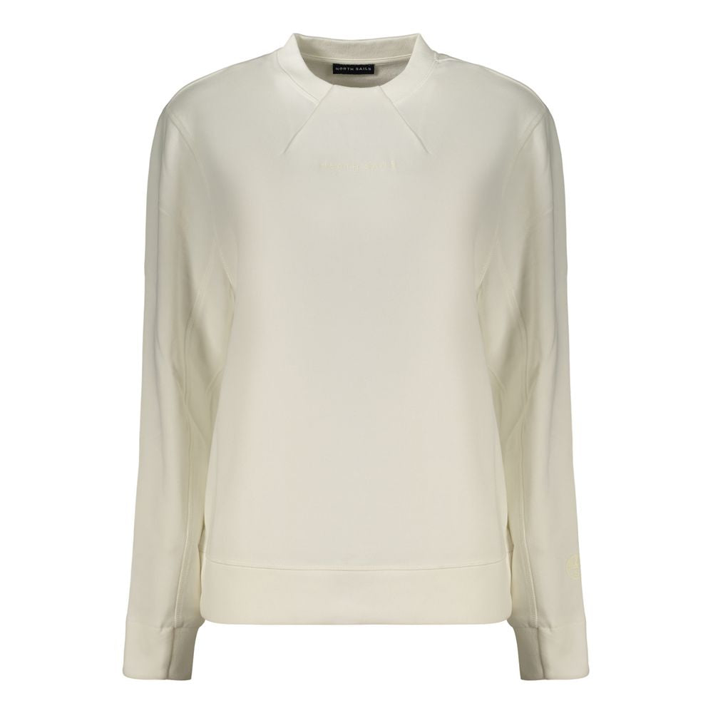 North Sails White Cotton Sweatshirt