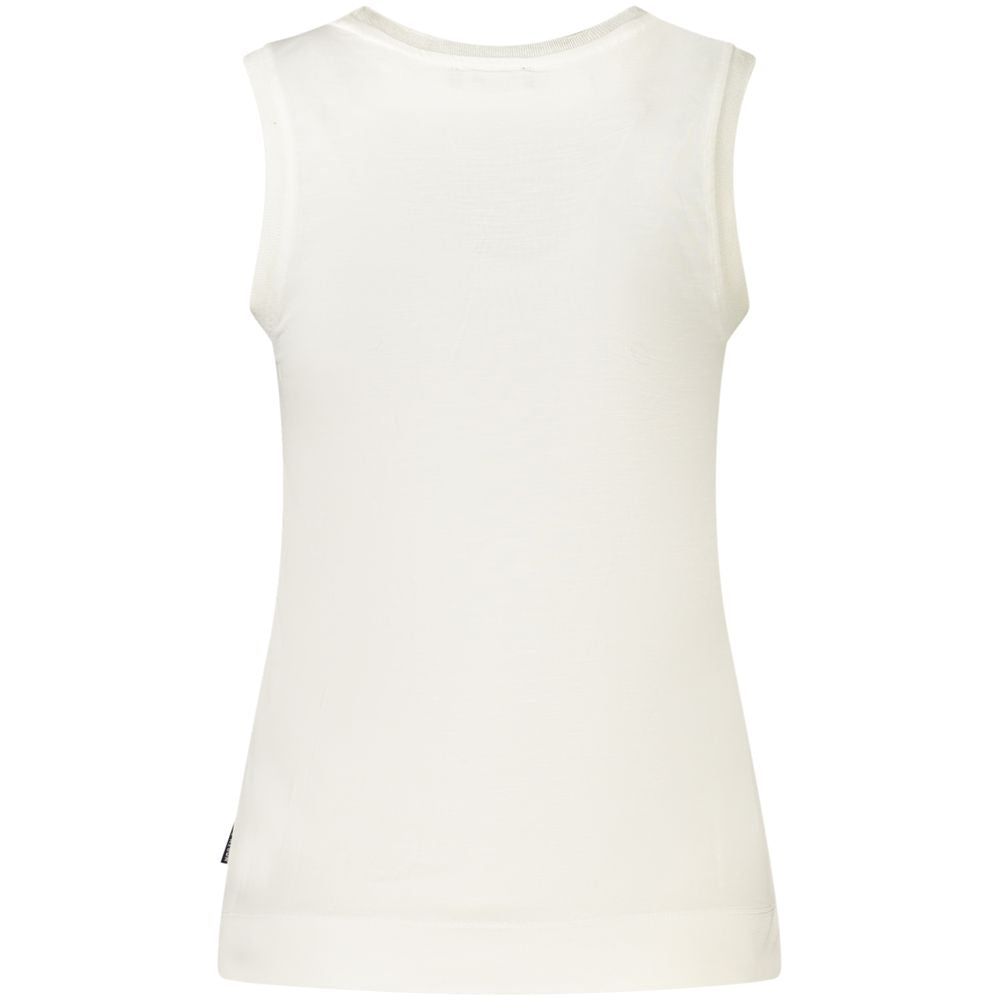 North Sails White Polyester Tank Tops