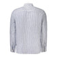 North Sails Blue Linen Pattern Shirt