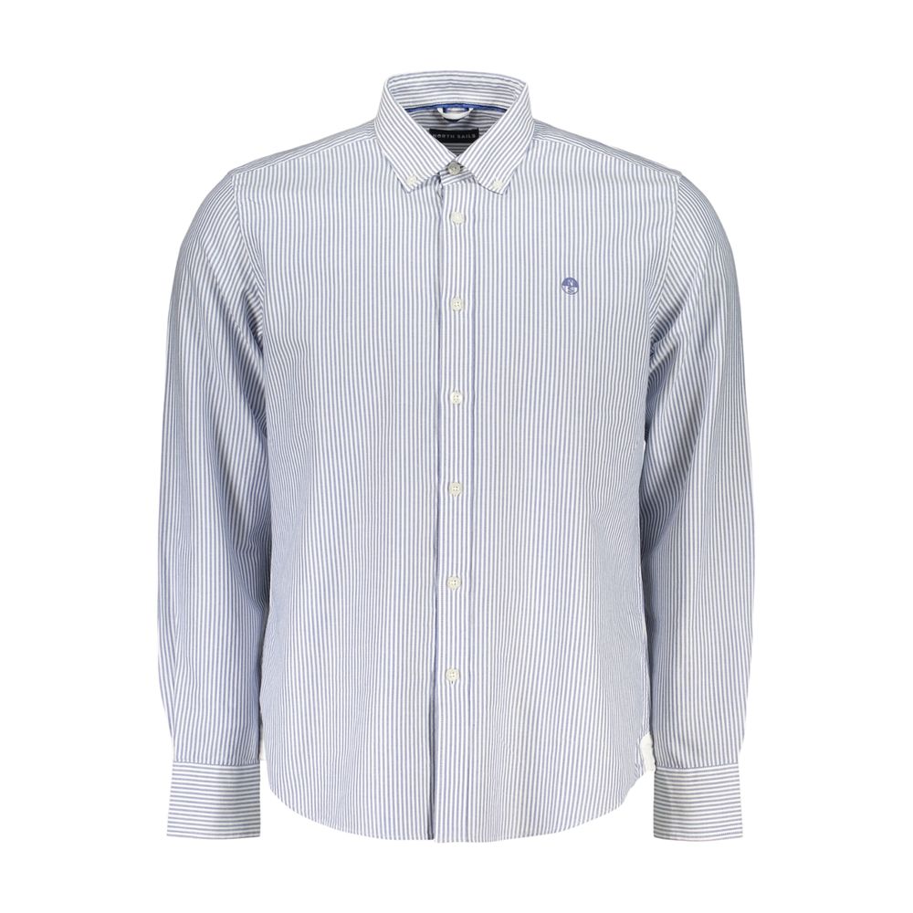 North Sails Blue Cotton Dress Shirt