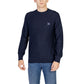 Hugo Boss Blue Cotton Sweatshirt