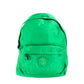 Versace Large Bright Green Nylon Fabric Medusa Shoulder Backpack Bookbag