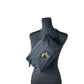 Versace Medusa Black Nylon Belt Bag Waist Fanny Pack Purse