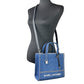 Marc Jacobs Denim Mini Grind Tote Bag Purse