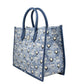 MCM Aren Munchen Denim Tote Bag