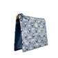 MCM Aren Flat Pouch Denim Crossbody Bag