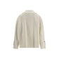 Chloé White Wool Oves Aries Coat