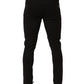 Dolce & Gabbana Black Wool Jogger Men Sweatpants Trouser Pants
