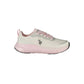U.S. POLO ASSN. White Polyurethane Women's Sneaker