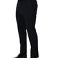 Dolce & Gabbana Black Cotton Tapered Leg Dress Trouser Pants