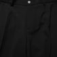 Dolce & Gabbana Black Wool Straight Men Dress Trouser Pants