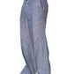 Dolce & Gabbana Light Blue Linen Straight Dress Trouser Pants