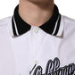 Dolce & Gabbana White LogoPatch Cotton Baseball Casual Shirt
