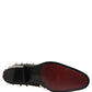 Dolce & Gabbana Black Crystal Embellished Short Boots Shoes
