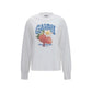 Ganni White Cotton Long Sleeve T-Shirt